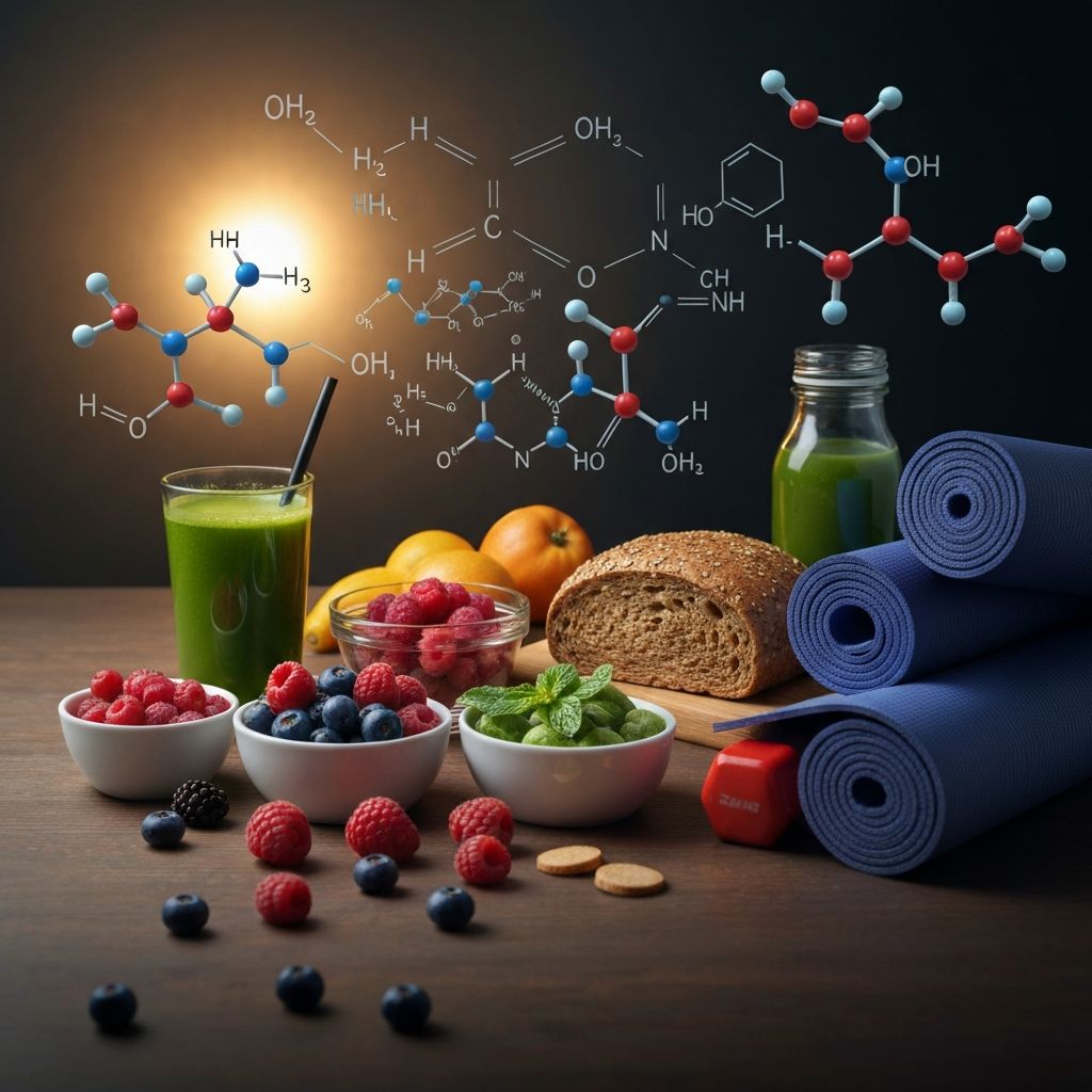 Detailed view of metabolic processes